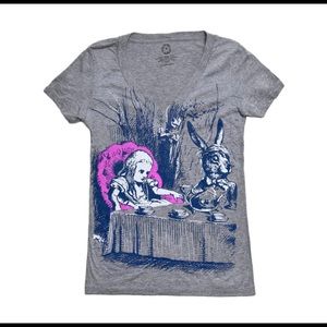 Out of Print Alice in Wonderland tee